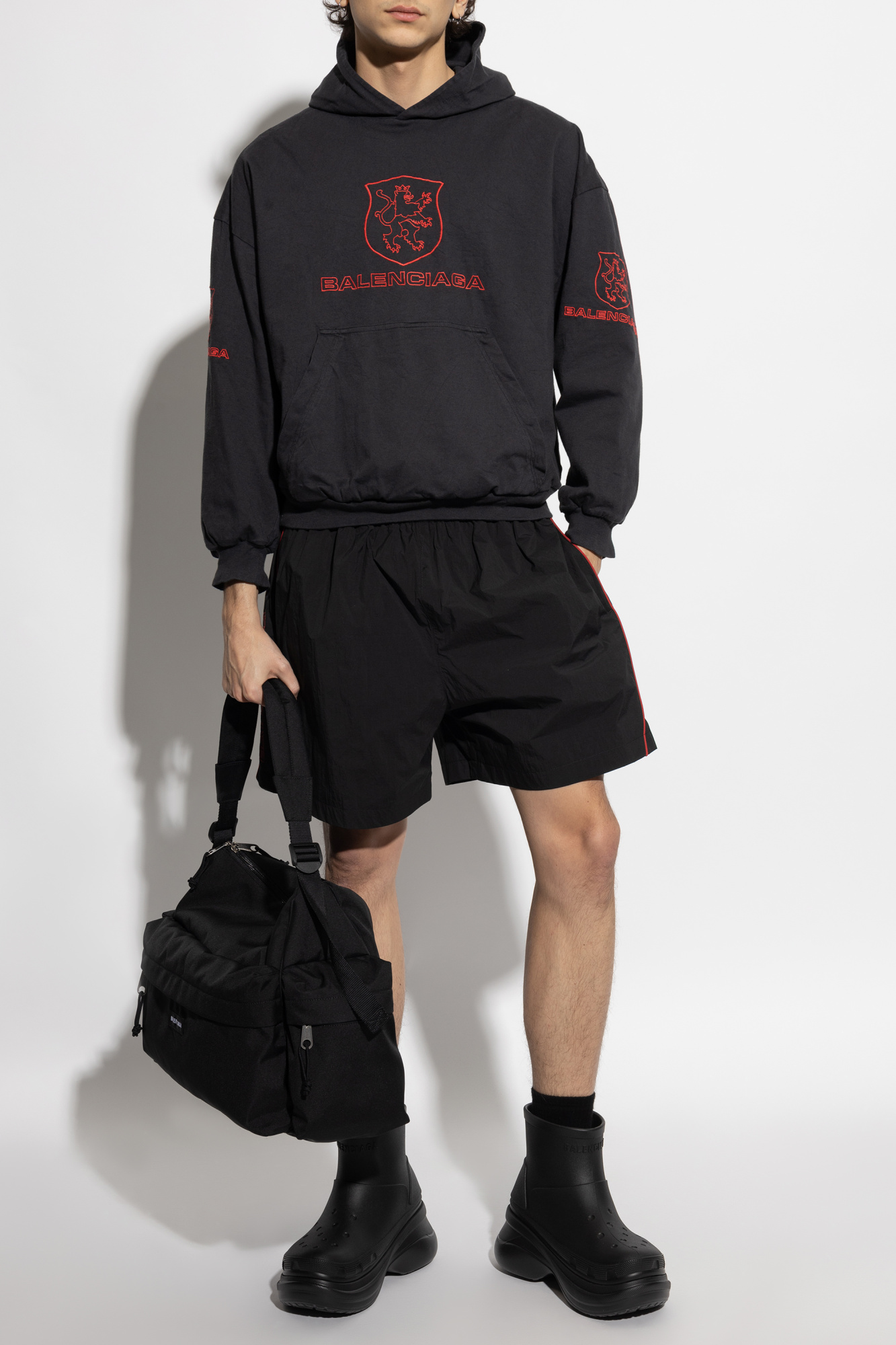 Balenciaga Sweatshirt with crumpled effect | Men's Clothing Balenciaga Sweatshirt with crumpled effect | Men's Clothing